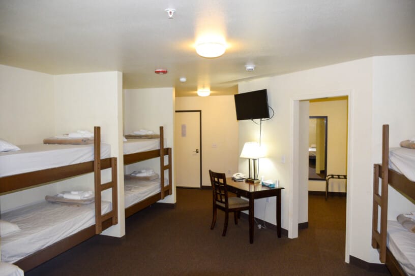 Cedar Hall dorm room.