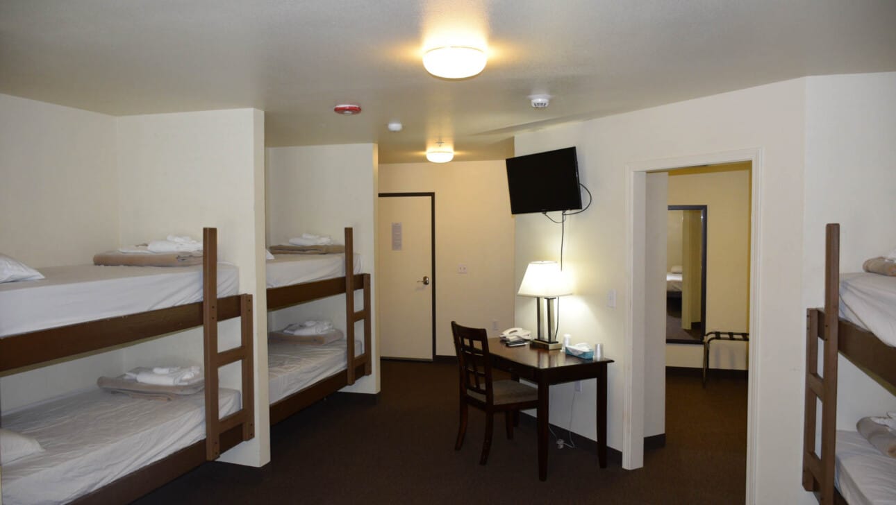 Cedar Hall dorm room.