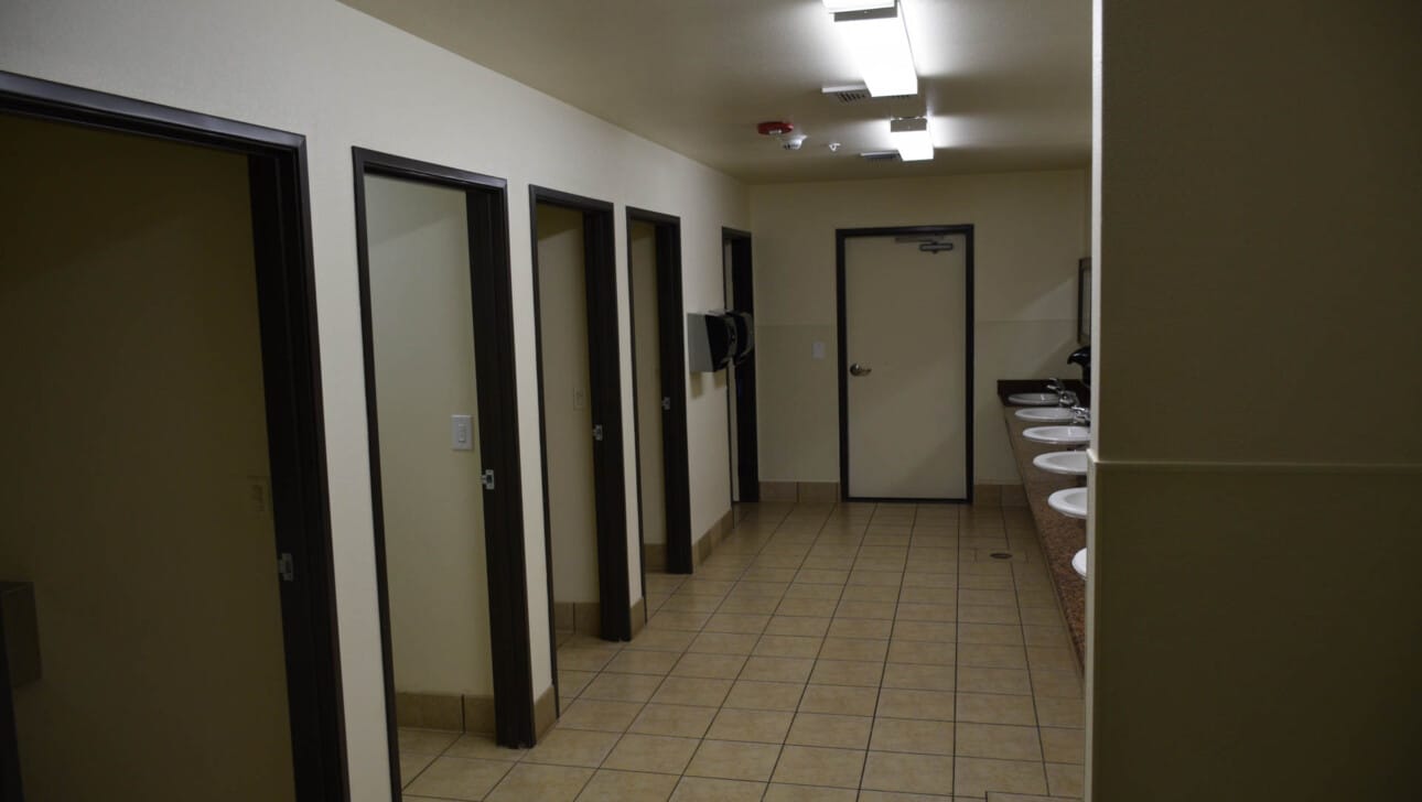 Cedar Hall restrooms.